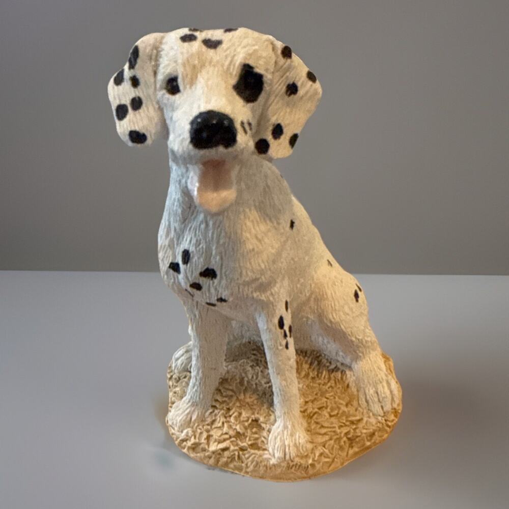 Vintage Stone Critters dog figurine Dalmation SC-159 Dog Lovers
